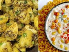 होली के रंगों में स्वाद: मेहमानों के लिए पहाड़ी अंदाज़ में आलू के गुटके और रायता