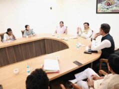 उप मुख्यमंत्री शुक्ल ने की निर्माण कार्यों की समीक्षा