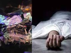 कटनी में बाइक सवार चार युवकों की मौत, घर लौटते समय कार ने मारी टक्कर