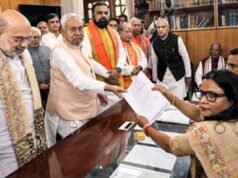 जेपी के आदर्शों पर चल रहे नीतीश, जंगलराज से दिलाई मुक्ति: नामांकन के बाद अमित शाह का बड़ा बयान