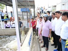 रायपुर का निरीक्षण करने में स्कूटी से निकले उप मुख्यमंत्री अरुण साव