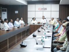 छत्तीसगढ़ गृह निर्माण मंडल ने ठेकेदारों संग की बैठक, गुणवत्ता पर जोर