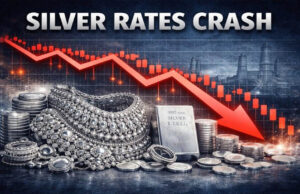 Silver Price Crash: 3 दिन में ₹8,400 टूटी चांदी, जानिए आज 10 ग्राम 24 कैरेट सोने का ताजा भाव