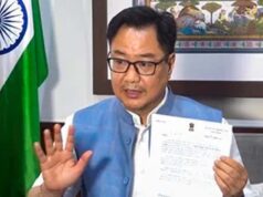 न्यूयॉर्क में मोहन भागवत के कार्यक्रम के बाहर खालिस्तान समर्थकों का प्रदर्शन, तिरंगे के अपमान पर भड़के रिजिजू