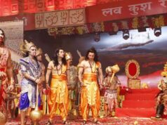 लाल किला रामलीला में इस बार दिखेगा मीनाक्षी मंदिर थीम का भव्य मंच