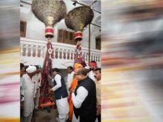 मुख्यमंत्री डॉ. यादव ने उज्जैन में वाल्मीकि धाम आश्रम में किया छड़ी-पूजन