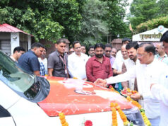मुख्यमंत्री विष्णु देव साय ने धरसींवा विधानसभा को दी निःशुल्क एम्बुलेंस की सौगात