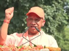 लखनऊ में योगी ने रवाना की तिरंगा यात्रा, 25 हजार युवाओं ने दिया राष्ट्र प्रथम संदेश