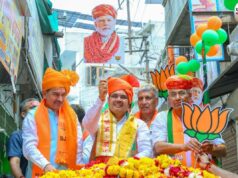 पाली में भजनलाल शर्मा का रोड शो, कांग्रेस पर बरसे सीएम; बोले- निकाय चुनाव में खिलेगा कमल
