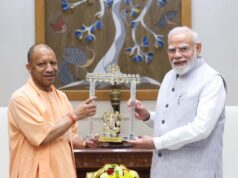 मुख्यमंत्री योगी आदित्यनाथ ने नई दिल्ली में की प्रधानमंत्री नरेन्द्र मोदी से शिष्टाचार भेंट