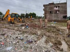 कौशांबी पटाखा फैक्ट्री ब्लास्ट में मौतों का आंकड़ा 15 पहुंचा, 9 पुलिसकर्मी सस्पेंड