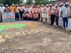 सेवा एवं समर्पण अभियान के तहत शाहपुरा में वृक्षारोपण, पर्यावरण संरक्षण का लिया संकल्प