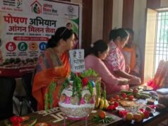 आंगन मिलन सेवा से उत्सव स्थल बने आंगनबाड़ी केंद्र, पहले दिन 97 हजार से अधिक लोगों की सहभागिता