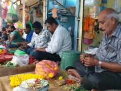रायपुर में गणेश उत्सव पर आसमान छूते फूलों के दाम