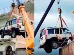 चोरी के डर से Scorpio को ही चढ़ा दिया छत पर, बिहार के शख्स का अनोखा जुगाड़ देख हैरान हुए लोग