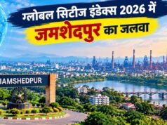 Global Cities Index 2026: जमशेदपुर 844वें स्थान पर, रांची ने लगाई 74 पायदान की छलांग