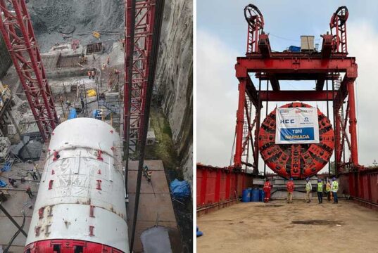 इंदौर मेट्रो का अंडरग्राउंड मिशन शुरू, पहली TBM ‘नर्मदा’ लॉन्च; 1000 टन भार उठाने वाली तकनीक का इस्तेमाल