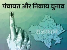 राजस्थान निकाय चुनाव के पहले चरण में आज मतदान, 39 जिलों के 5,393 वार्डों में डाले जाएंगे वोट