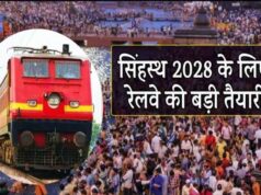 सिंहस्थ 2028 के लिए रेलवे का मेगा प्लान, 125 से ज्यादा स्पेशल ट्रेनें और AI कैमरों से सुरक्षा