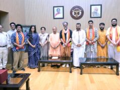 सीएम योगी से मिली फिल्म ‘हनुमान अंश’ की टीम