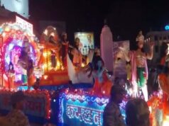 Raipur में आज रात झांकी चल समारोह, 2000 पुलिसकर्मी तैनात; शराब दुकानें बंद.