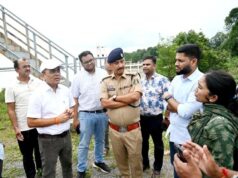 जांजगीर-चांपा में उफान पर महानदी, कलेक्टर-SP ने बाढ़ प्रभावित इलाकों का लिया जायजा