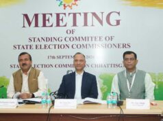 राज्य निर्वाचन आयुक्तों की स्थायी समिति की बैठक नवा रायपुर में संपन्न