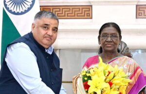 मुख्यमंत्री विष्णु देव साय के निमंत्रण पर राष्ट्रपति ने स्वीकार किया बस्तर दशहरा के मुरिया दरबार में शामिल होने का आमंत्रण