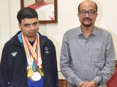 राज्यपाल डेका ने की विशेष ओलंपिक में स्वर्ण पदक विजेता इभानन साहू की सराहना