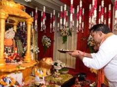 उप मुख्यमंत्री विजय शर्मा ने कवर्धा में मां महामाया और मां विंध्यवासिनी के दर्शन कर प्रदेश की सुख-समृद्धि और खुशहाली की कामना की