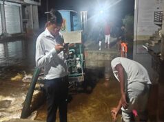 योगी सरकार का बाढ़ प्रभावित क्षेत्रों में स्वच्छता और स्वास्थ्य सुरक्षा पर जोर, ड्रोन से एंटी लार्वा छिड़काव