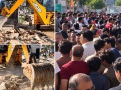 जयपुर में न्यू सांगानेर रोड पर चला JDA का बुलडोजर, 260 मकान-दुकानों से हटे अवैध निर्माण