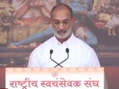 RSS को हिंदुत्व की बढ़ती धमक का श्रेय, विजयादशमी उत्सव में बोले संजय गुप्त