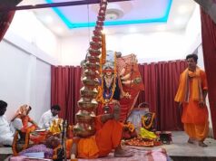 पटना में बाबा नागेश्वर दास की अनोखी साधना, 9 दिन निर्जला व्रत रख सीने पर धारण करेंगे 21 कलश
