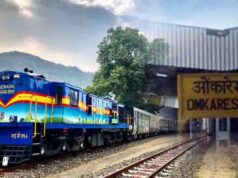 ओंकारेश्वर जाने वालों को मिलेगी राहत, साल के अंत तक खंडवा से ओंकारेश्वर रोड तक चलेंगी ट्रेनें
