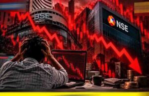 Jio लिस्टिंग से पहले शेयर बाजार में भारी गिरावट, सेंसेक्स-निफ्टी धड़ाम; IT शेयरों में मची बिकवाली