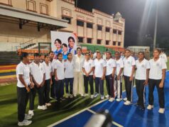 अंतरराष्ट्रीय क्रिकेटर हरलीन देओल ने हॉकी अकादमी के खिलाड़ियों से की मुलाकात, अरुण साव की पहल पर हुआ आयोजन
