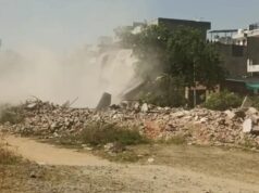 जयपुर में 200 फीट रोड से अतिक्रमण पर कार्रवाई, 20 से ज्यादा स्ट्रक्चर हटाए; आवागमन होगा आसान