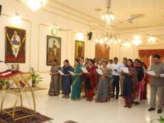 राज्यपाल मंगुभाई पटेल ने राष्ट्रीय एकता दिवस पर दिलाई एकता की शपथ, लोकभवन में मनाई सरदार पटेल की जयंती