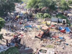 इंदौर में RE-2 पर बुलडोजर कार्रवाई का विरोध, लोगों ने किया पथराव; पुलिस ने किया लाठीचार्ज