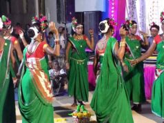 बलौदाबाजार में लोक नर्तक दलों ने सुआ नृत्य से मोहा दर्शकों का मन