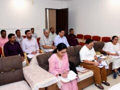 लोक निर्माण विभाग के सचिव ने निर्माण कार्यों की प्रगति की समीक्षा की