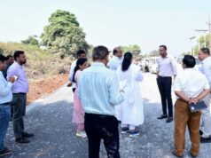 पीडब्ल्यूडी सचिव का निरीक्षण, निर्माण गुणवत्ता में लापरवाही पर नाराजगी