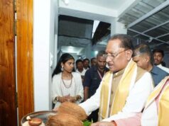 बाबा गुरु घासीदास जी के सत्य, अहिंसा और सामाजिक समरसता के मार्ग पर आगे बढ़ रही प्रदेश सरकार : साय