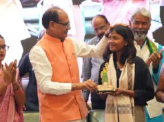 महिला किसान दिवस पर सांची में शिवराज सिंह चौहान का संवाद, 46 ग्रामीण सड़कों का भी किया भूमिपूजन