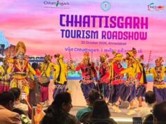 गुजरात में छत्तीसगढ़ पर्यटन की गूंज, अहमदाबाद रोड शो से पर्यटन और निवेश की नई संभावनाओं को मिला विस्तार